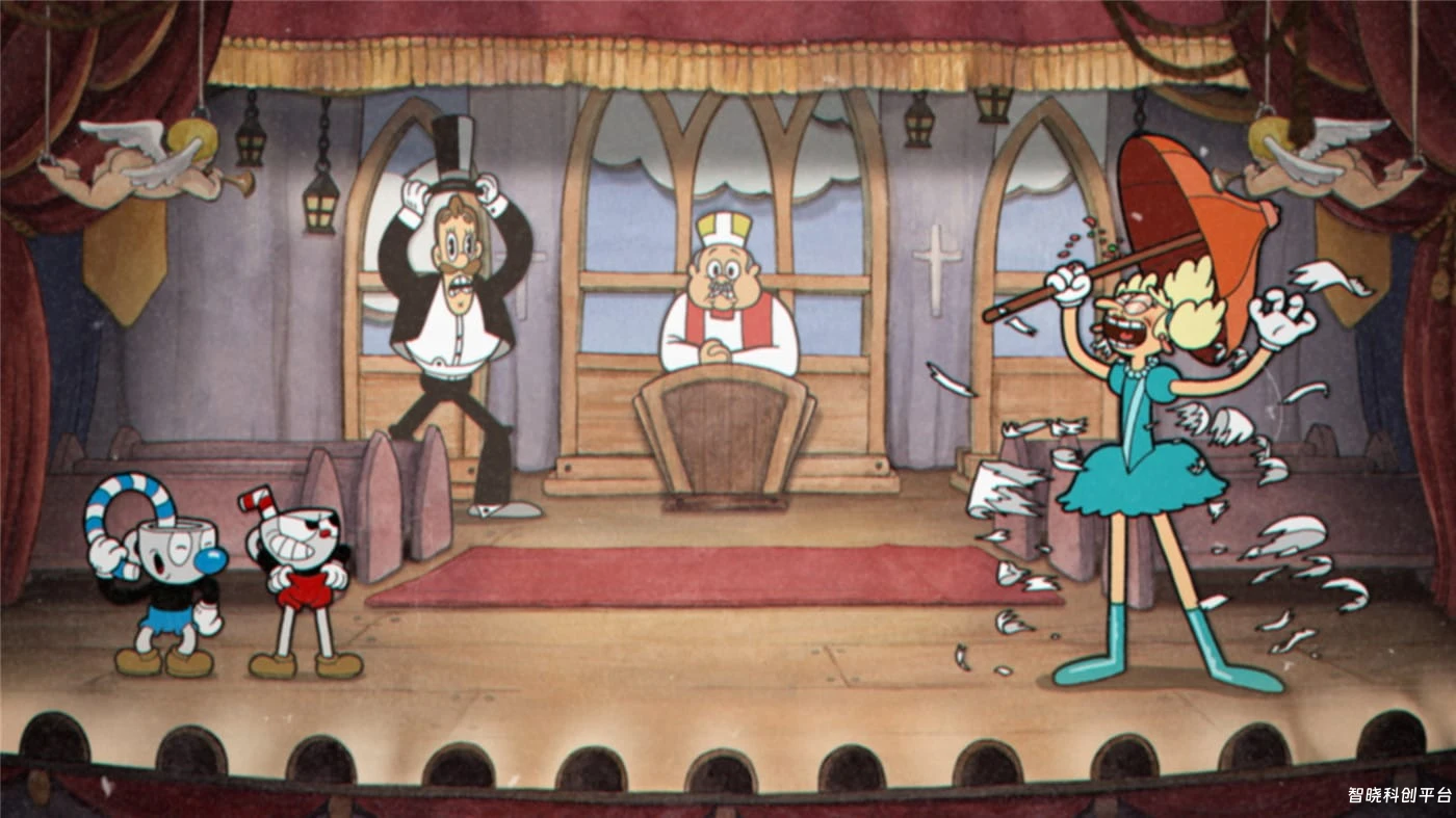 茶杯头/Cuphead/同屏-卡通风格的复古的横版过关游戏