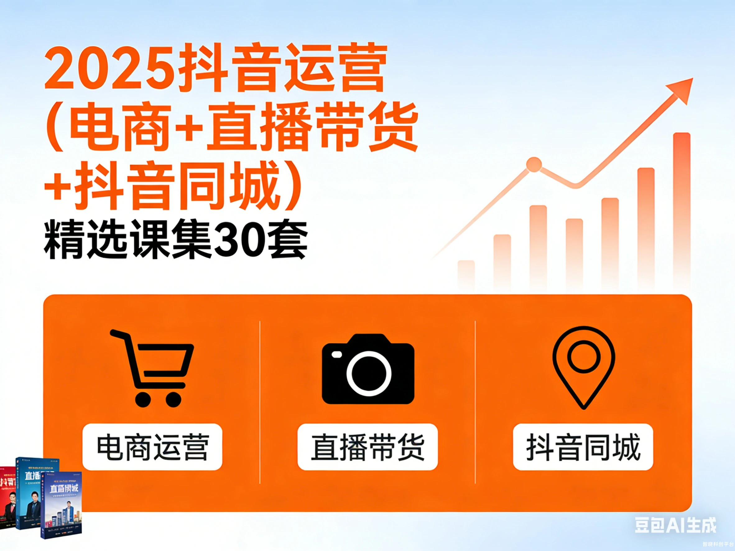 2026抖音运营精选课（30套完整版）：电商+直播+同城，从0到1吃透变现全链路