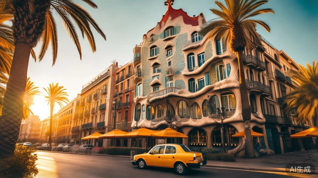 巴塞罗那的街道真的和游戏里一样吗？