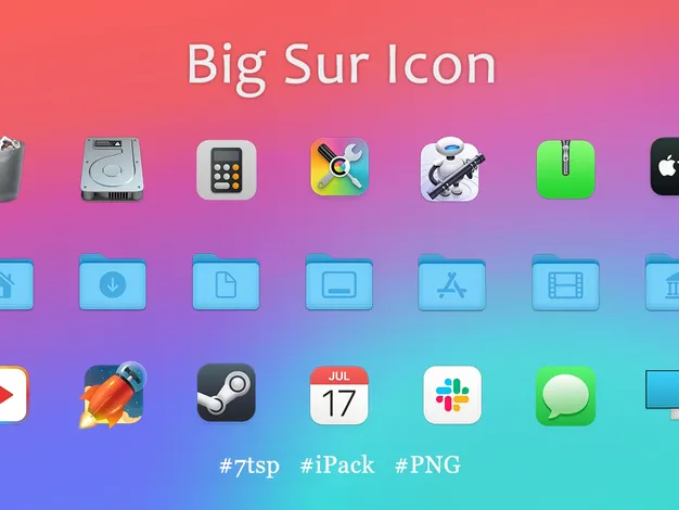Win电脑图标-Big Sur Icon BETA