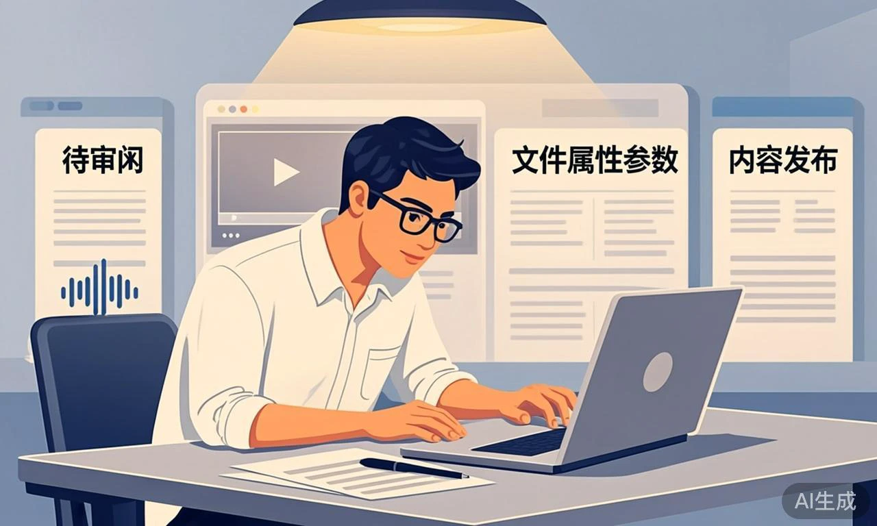 内容运营者检查AI生成内容的标识与文件信息