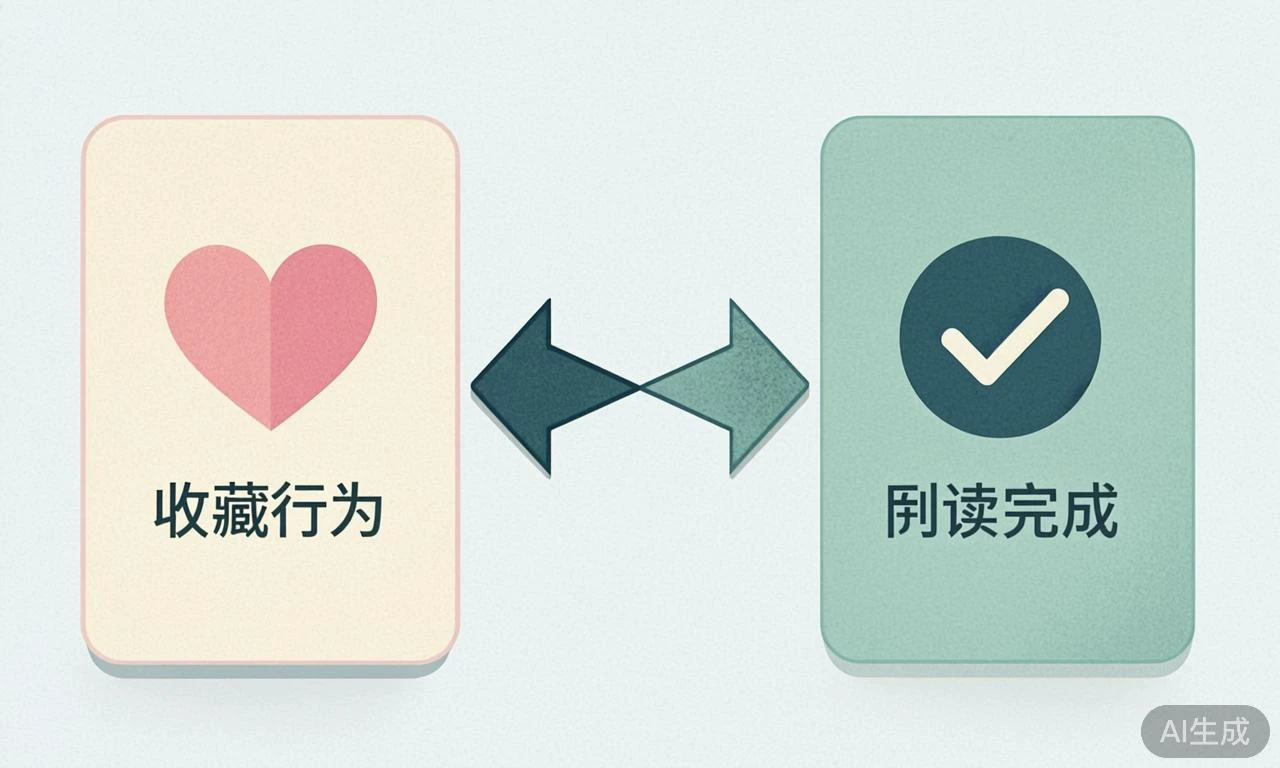 同一内容在两个平台呈现不同受众行为的对照示意